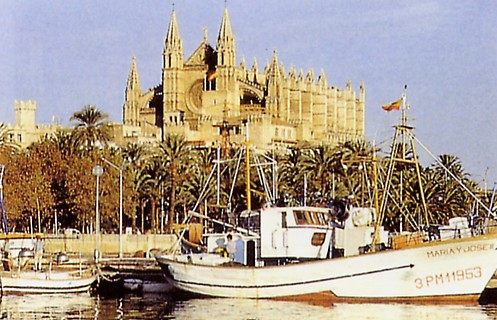 Palma de Mallorca. La catedral.
